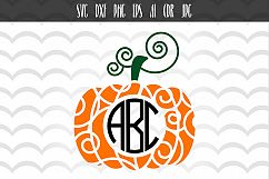 Pumpkin Halloween SVG Product Image 1