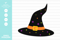 Witch Hat SVG DXF EPS PNG Product Image 1