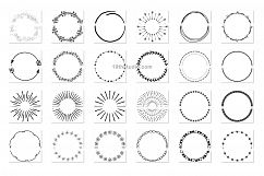 100 Wreaths and Circles SVG -VB Product Image 5