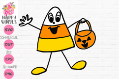 Halloween SVG Candy Corn Boy SVG Kids SVG Product Image 1