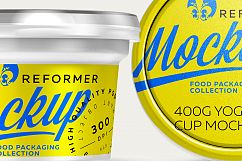 200G YOGURT CUP MOCKUP Product Image 4