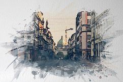 Watercolor effect-04 Product Image 1
