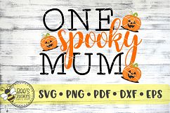 One Spooky Mum SVG Product Image 1