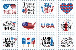 July 4th SVG Cut File Bundle Product Image 2