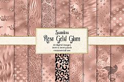 Rose Gold Glam Textures Product Image 1