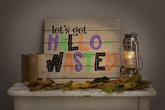 Let&#039;s Get Hallo-Wasted -- A Funny Halloween SVG For Crafters Product Image 3