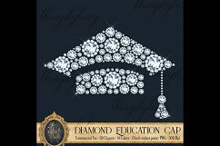 28 Diamond &amp; Pearl Education Clip Arts, Pearl Graduation Kit Product Image 6