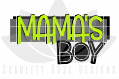 Mama's Boy SVG Product Image 2