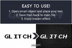 Glitch Text Effects Mockup Product Image 2