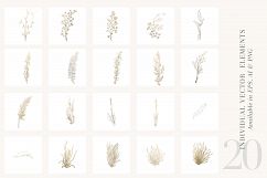 Foliage and Foil Botanical Clipart Product Image 4