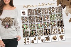 Leopard PNG watercolor set Product Image 2