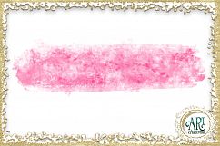 Brush Strokes in American Pink Glitter - Digital Clipart 24 of beautiful PNG files Product Image 7