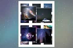 Cosmos, Space, Galaxy, Nebula, Earth, Universe, Printable Product Image 2