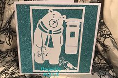 Bird and Bear&#039;s Xmas Collection x 8 papercutting templates Product Image 4