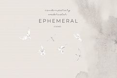 EPHEMERAL contemporary watercolor design set Product Image 20