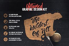 Untamed Graphic Design Kit Product Image 1