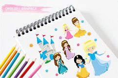 Fairytale Princess  graphics and illustrations Product Image 3
