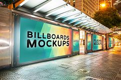 Billborad Mockups at Night Vol.2 Product Image 6