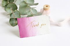 Ombre Watercolor Texture Red &amp; Pink Product Image 6