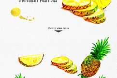 Watercolor Fruits  Product Image 5