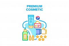 Premium Cosmetic Vector Concept Color Illustration Product Image 1