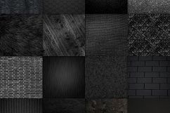 Shades of Black Digital Paper Textures Product Image 2