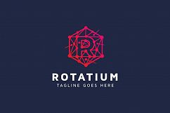 Rotatium R Letter Logo Product Image 2