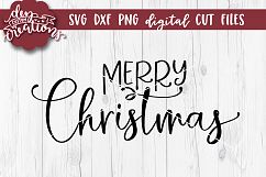 Merry Christmas - SVG DXF PNG Digital file Product Image 1
