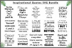 Inspirational Quotes SVG Bundle Product Image 1