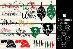 Christmas Quotes svg cutting files | quotes svg cutting file Product Image 1