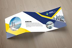 Professional Square Business Trifold Brochure Product Image 2