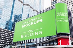 Billboards Mockup on Building Vol.1 Product Image 11