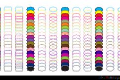 Label clipart bundle / digital label clipart bundle / frames bundle / high quality frames / digital frames clip art / label clipart Product Image 7