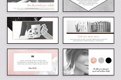 Rose Gold Facebook Templates Product Image 4