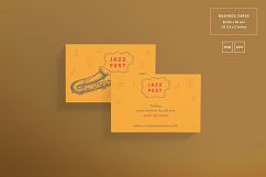 Jazz Music Jazz Festival Design Templates Bundle Product Image 2