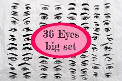 36 Eyes big set. Product Image 1