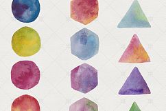 Watercolor Shapes &amp; Patterns Product Image 2
