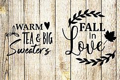 Autumn quotes svg cutting files | fall quotes svg cutting Product Image 4