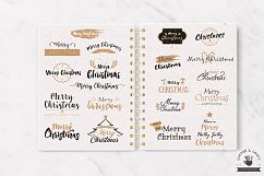 Merry Christmas Text SVGs Product Image 2