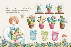 Green Thumbs Gardening Clip Art Product Image 3