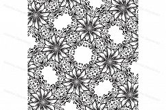 A collection of square hand-drawn patterns Product Image 4