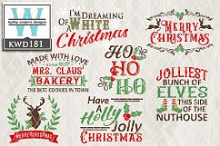 Christmas Cutting File KWD181 Product Image 1