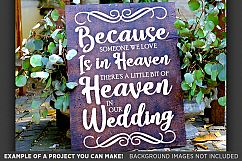 Because Someone We Love is in Heaven in Our SVG - 5516 Product Image 2