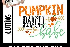 Pumpkin Patch Babe - Halloween SVG Cu Product Image 2