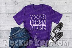 Unisex Crew Neck Shirt Mockup, Bella Canvas Mockup Product Image 1