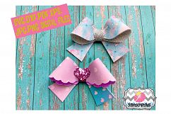 3D Hair Bow Template. Svg. Dxf. Pdf. Eps. Jpg. Png Product Image 1