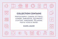 Line Icons - Photography Product Image 8