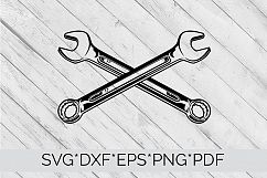 Spanners SVG Cutting File  Product Image 3