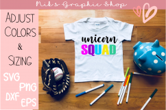 Unicorn Squad Svg, Unicorn Svg, Unicorn Squad, Cute Shirtsvg Product Image 1
