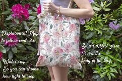 Tote Bage Mockup - Woman outside in garden Product Image 2
